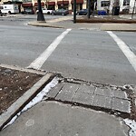 Sidewalk Repair at 2 Charles St