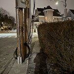 Sidewalk Obstruction at 86 Saint Paul St