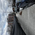 Sidewalk Obstruction at 2–32 Pleasant St, Brookline 02446