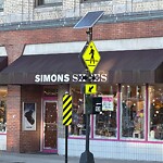 Damaged Sign at 289 Harvard St